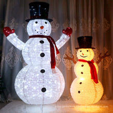 Boneco de neve Led Festival de Natal para decoração de Natal